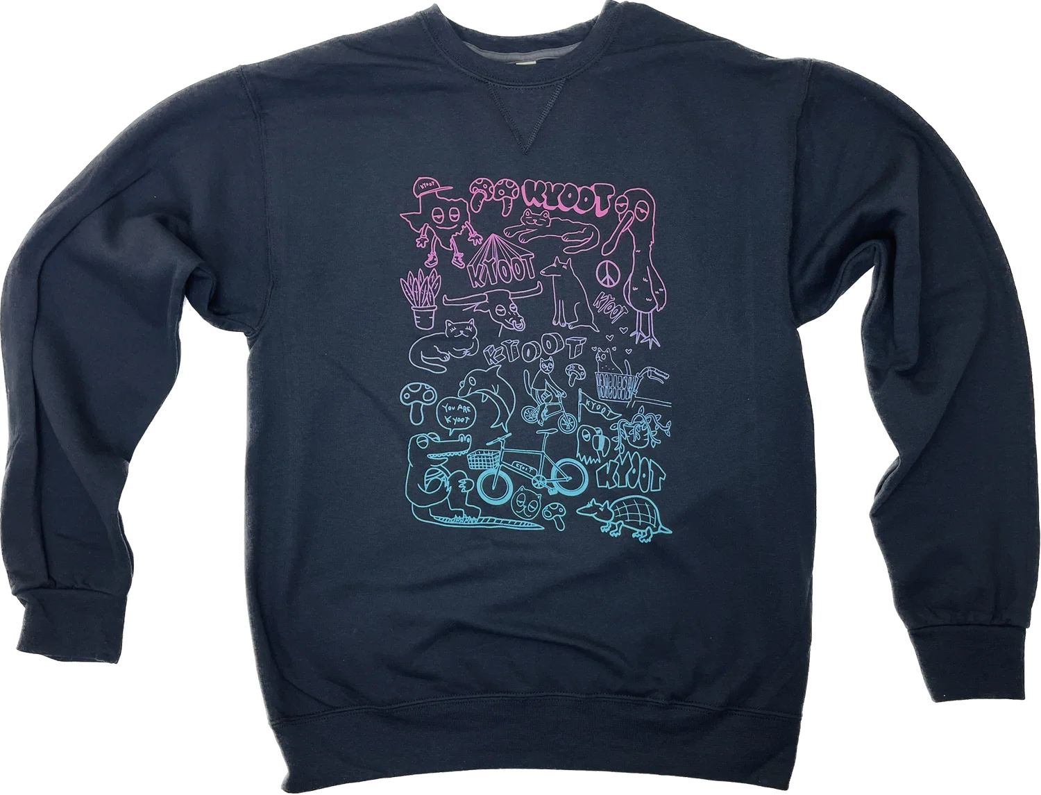 Doodle Sweatshirt in Black
