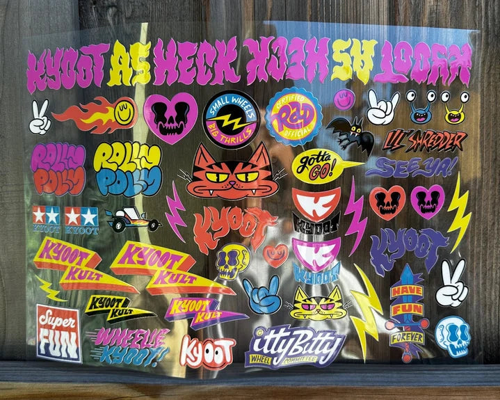 Kyoot Super Duper Fun Time Sticker Sheet