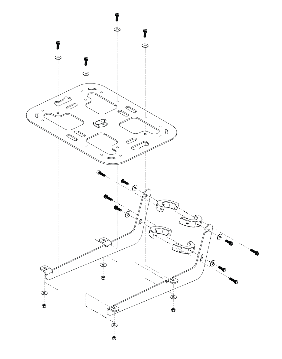 Flat Pack Pizza Rack